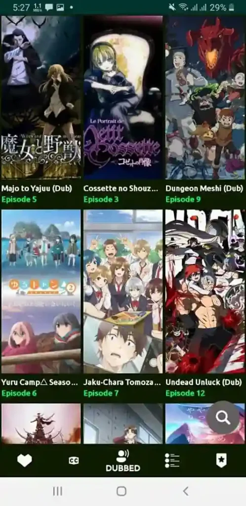 New release Anime